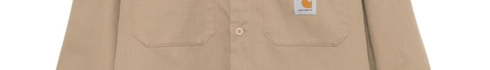 Carhartt WIP Master Shirt Uomo Camicia Beige - Dipierro
