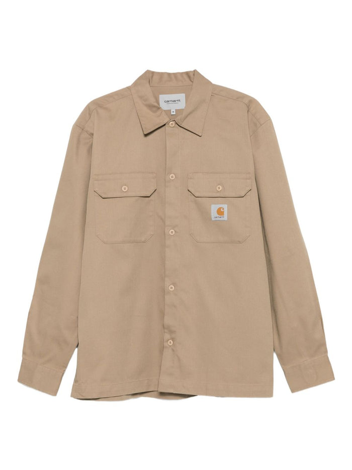 Carhartt WIP Master Shirt Beiges Herrenhemd 1