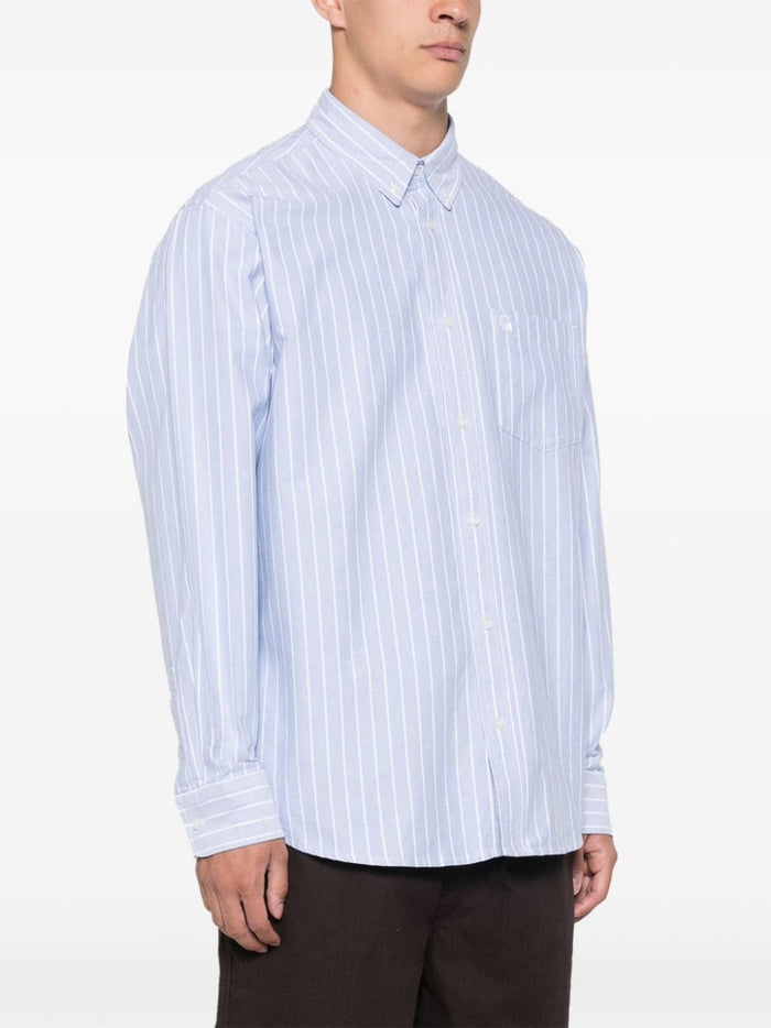 Carhartt Camicia Celeste Uomo Button Down 2