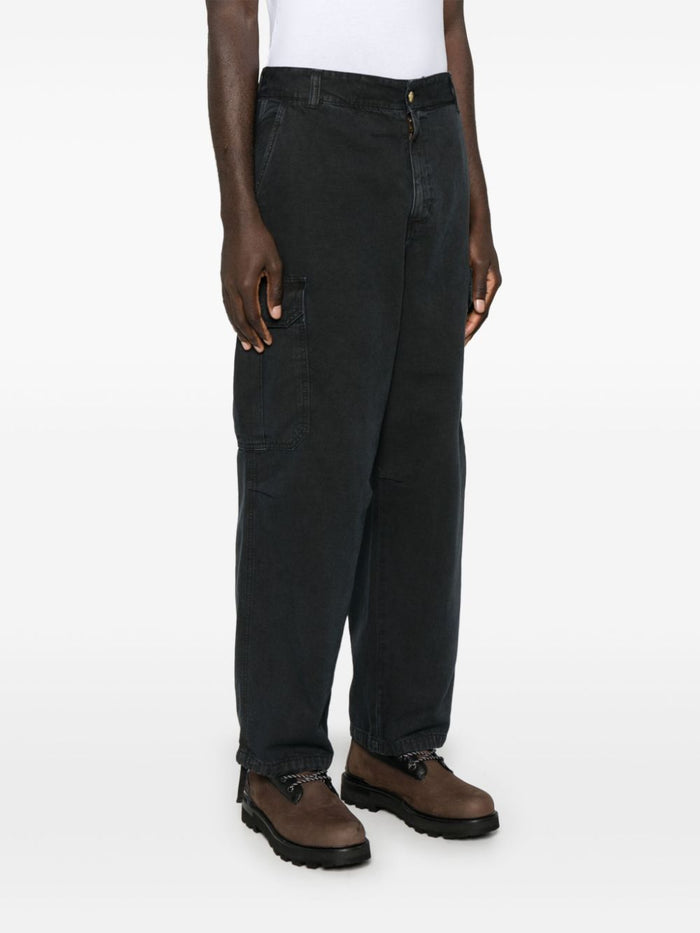 Carhartt WIP Men's Hubbard Black Trousers 2