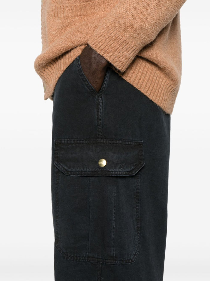 Carhartt WIP Men's Hubbard Black Trousers 4