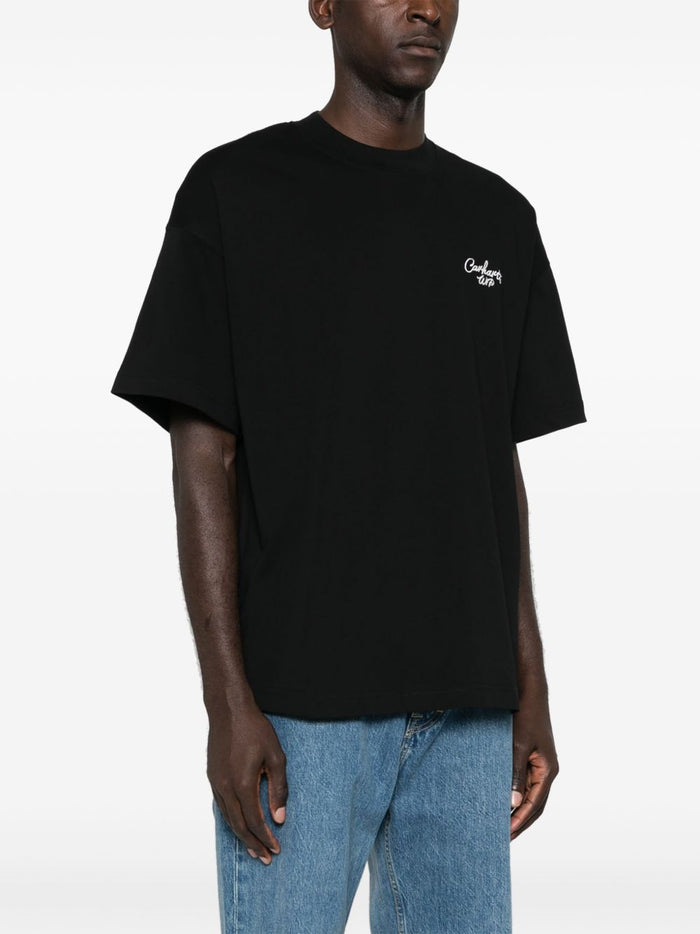 Carhartt Wip T-shirt Nero Uomo 3