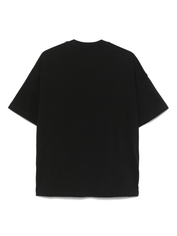 Carhartt Wip T-shirt Nero Uomo Motivo Logo 5