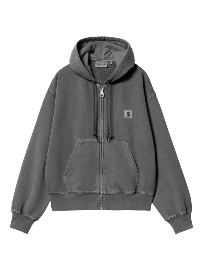 Carhartt Wip Felpa Crop Donna Nero 3