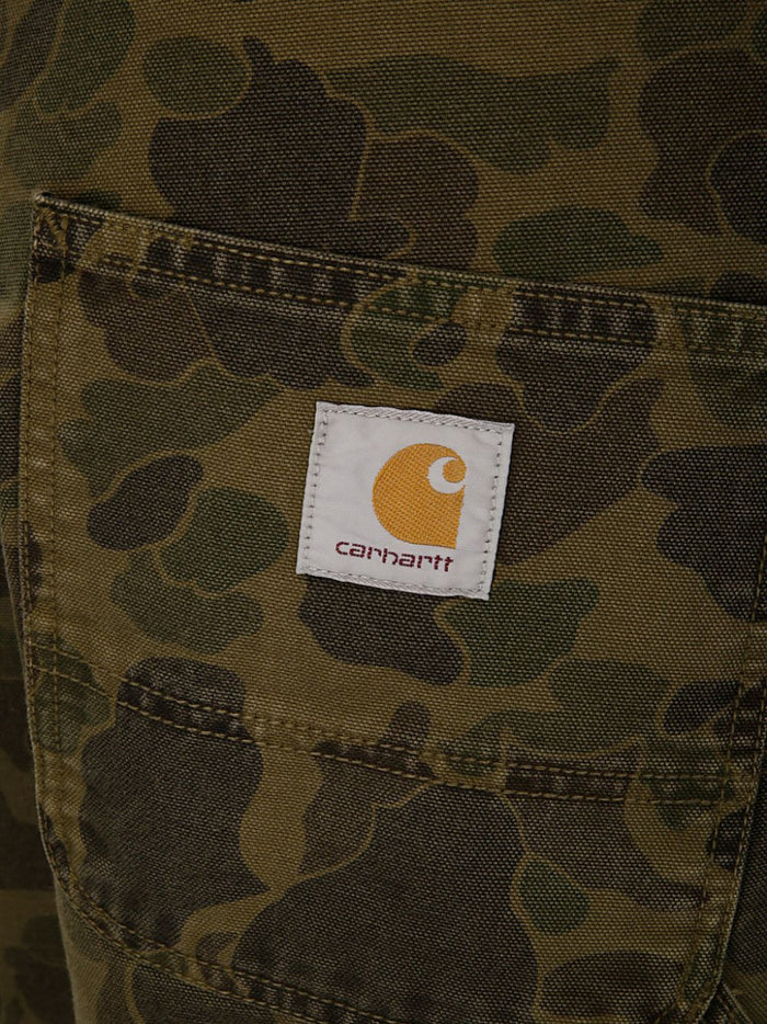 Carhartt Pantalone Verde Uomo Camouflage Duck Single Knee 3