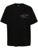 Carhartt T-shirt Nero Uomo Stampa Grafica Posteriore 5