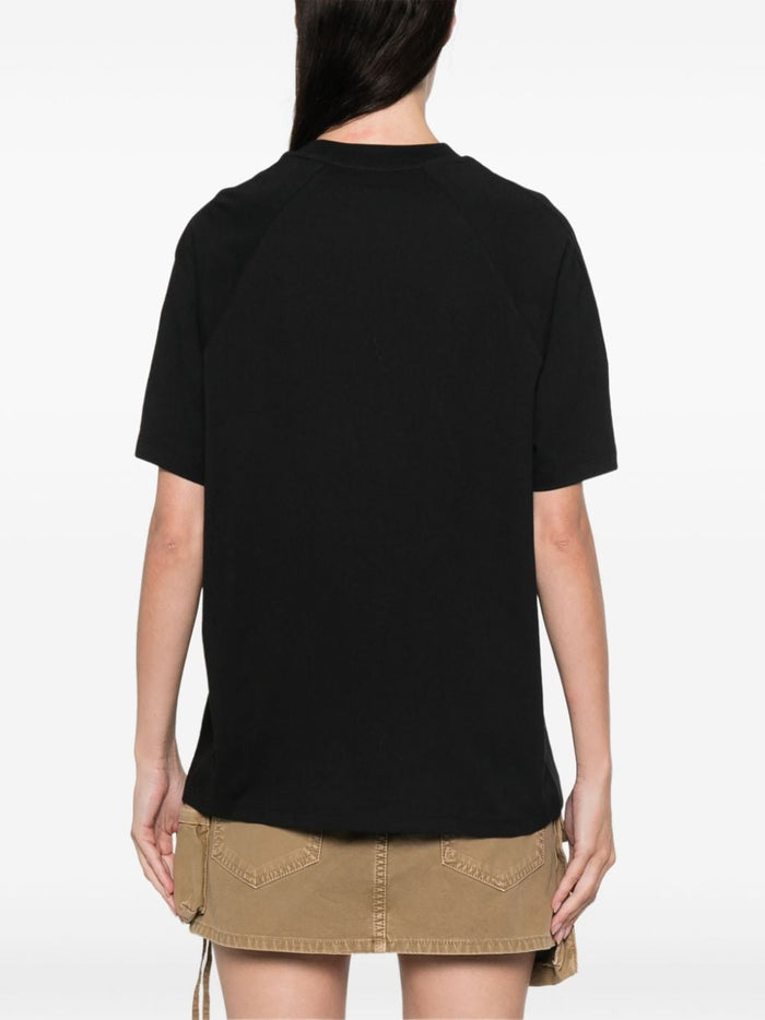 Carhartt T-shirt Nero Donna Logo Signature 3