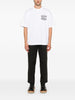 Carhartt T-shirt Bianco Uomo Stampa Work in Progress 1