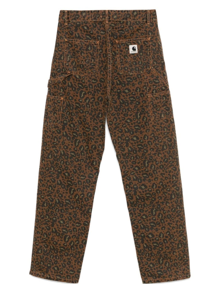 Carhartt Pantalone Marrone Donna W' Leo Pierce Pant 2