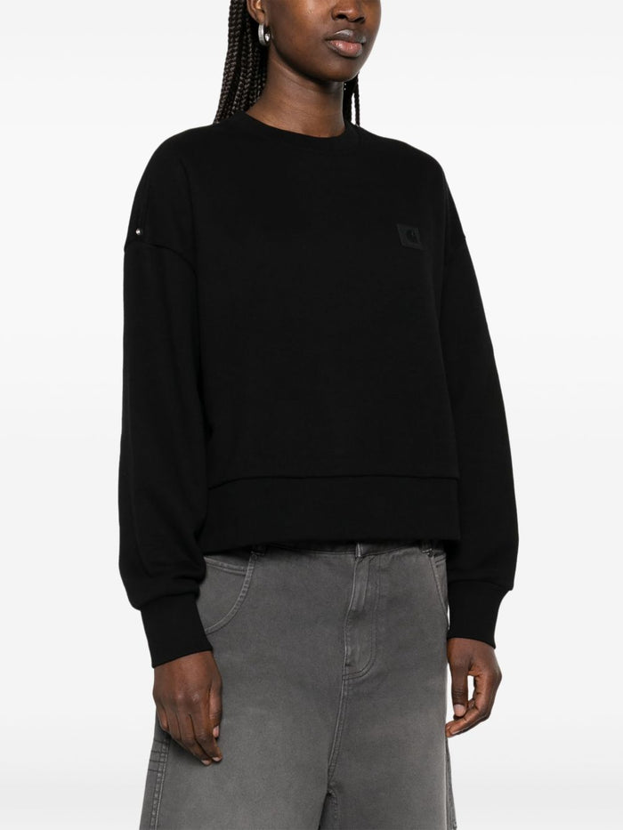 Carhartt Wip Sweatshirt Black Women 5