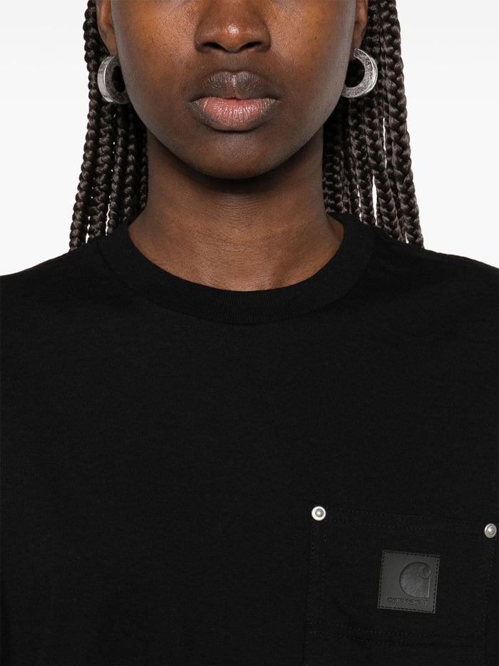 Carhartt Wip T-shirt Black Women 5