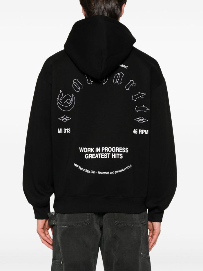 Carhartt Wip Felpa Nero Uomo Greatest Hits 3