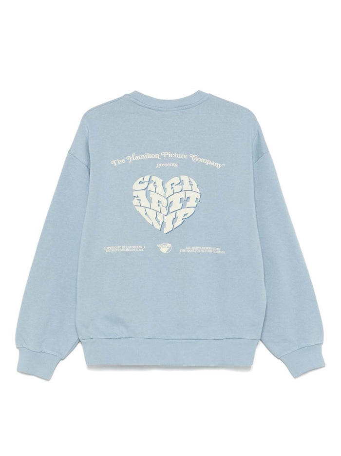 Carhartt Wip Women's Blue Sweatshirt 2