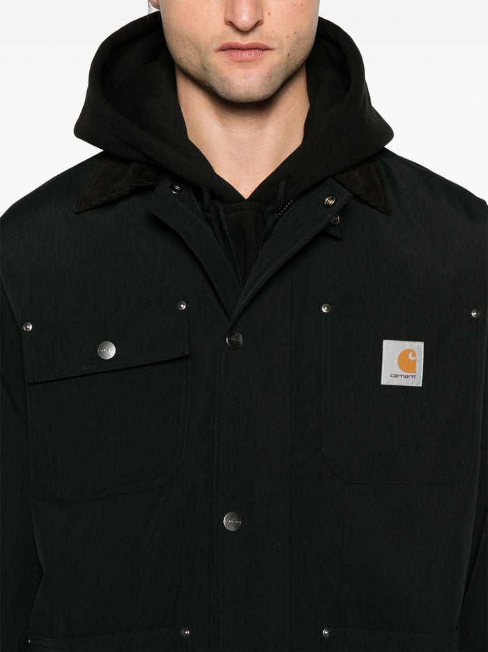 Carhartt Wip Men's Clapton Jacket Black 4