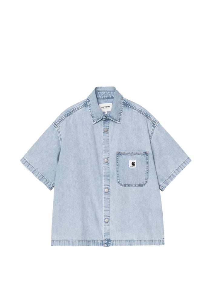 Carhartt Wip Camicia Blu Donna 1