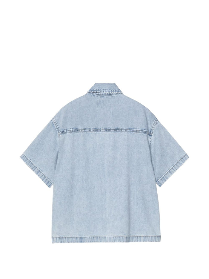 Carhartt Wip Camicia Blu Donna 2