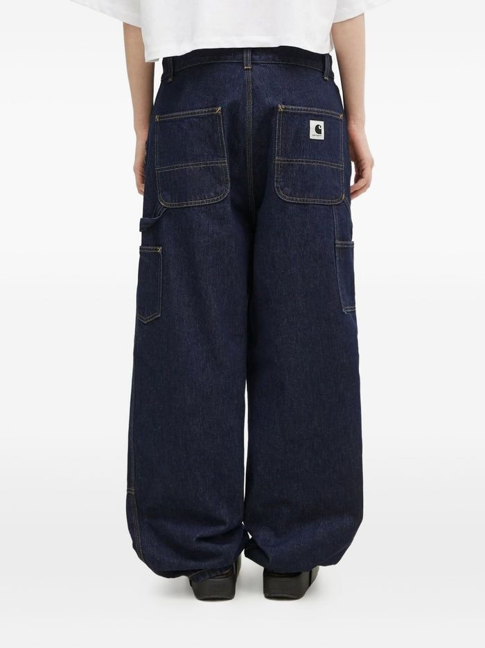 Carhartt WIP Pierce Pant Donna Jeans Blu 3