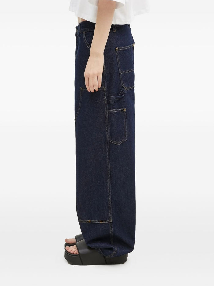 Carhartt WIP Pierce Pant Donna Jeans Blu 2