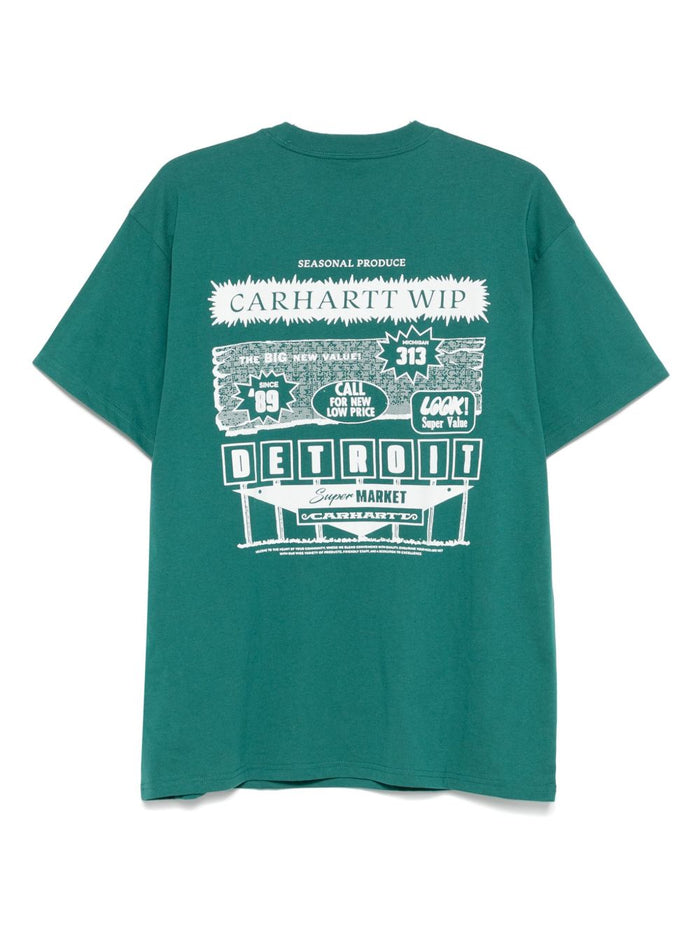 Carhartt Wip Catalogue Uomo T-shirt Verde 2