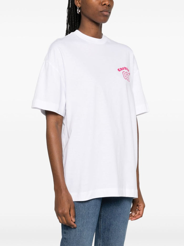 Carhartt Wip T-shirt Bianco Donna 4