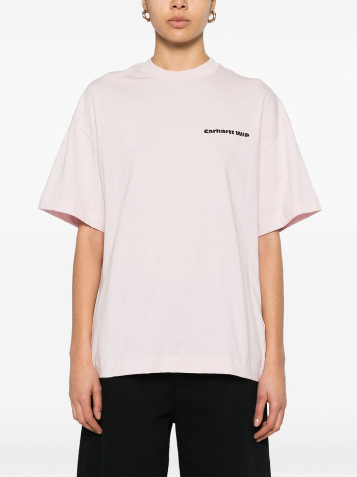 Carhartt Wip T-shirt Rosa Donna 2