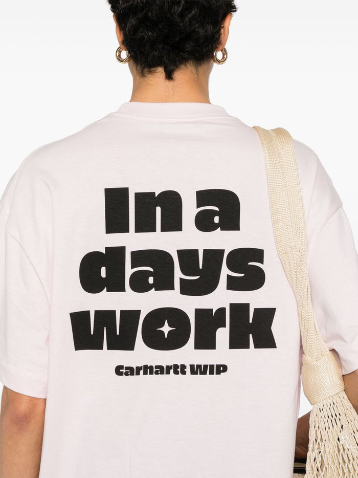 Carhartt Wip T-shirt Rosa Donna 4