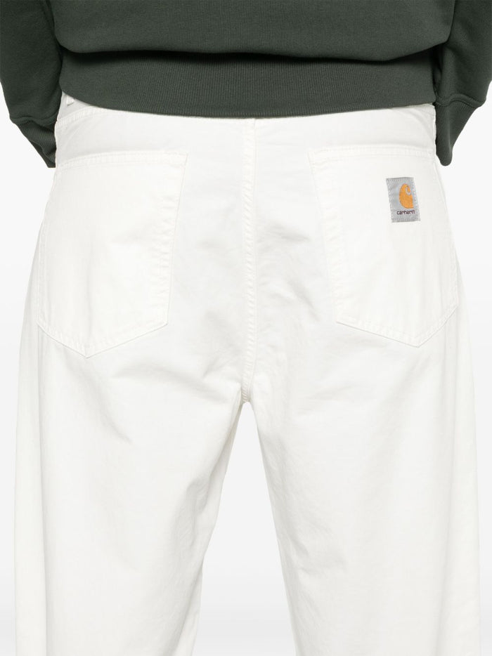 Carhartt Wip Men's Pants White Landon 4