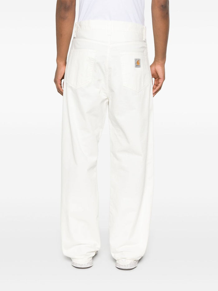 Carhartt Wip Men's Pants White Landon 3