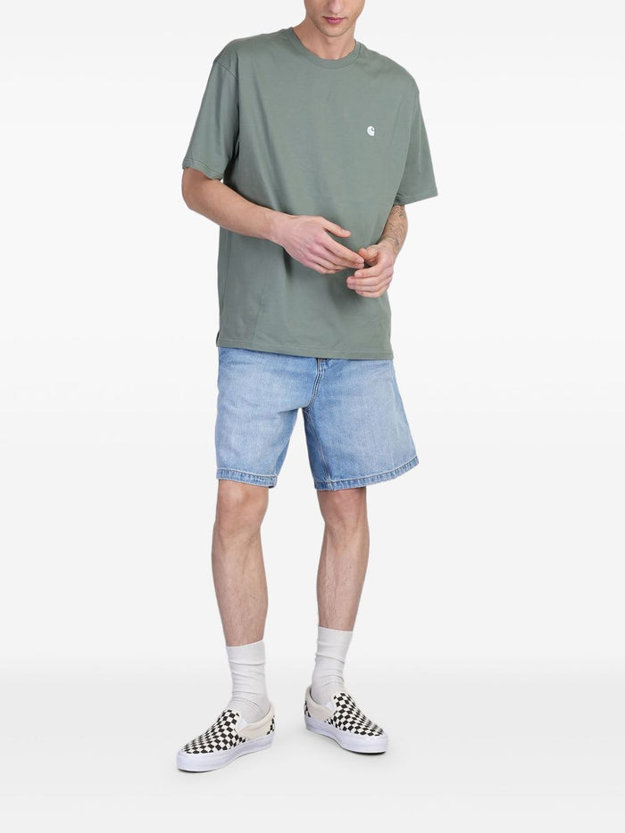 Carhartt Wip Uomo Short Blu OG Single Lavaggio Chiaro 2