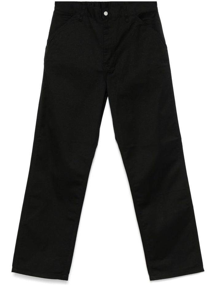 Carhartt Wip Black Pants Men 1