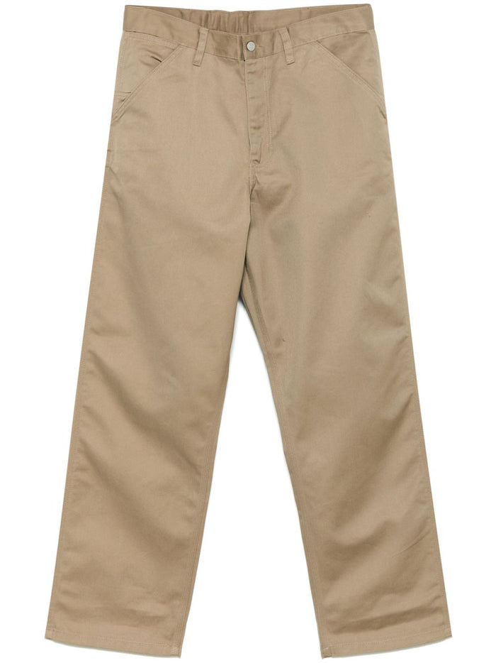 Carhartt Wip Men's White Pants 1