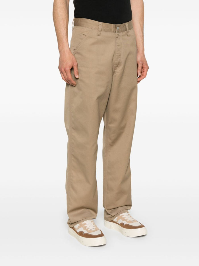 Carhartt Wip Simple Men's Pants Brown 1