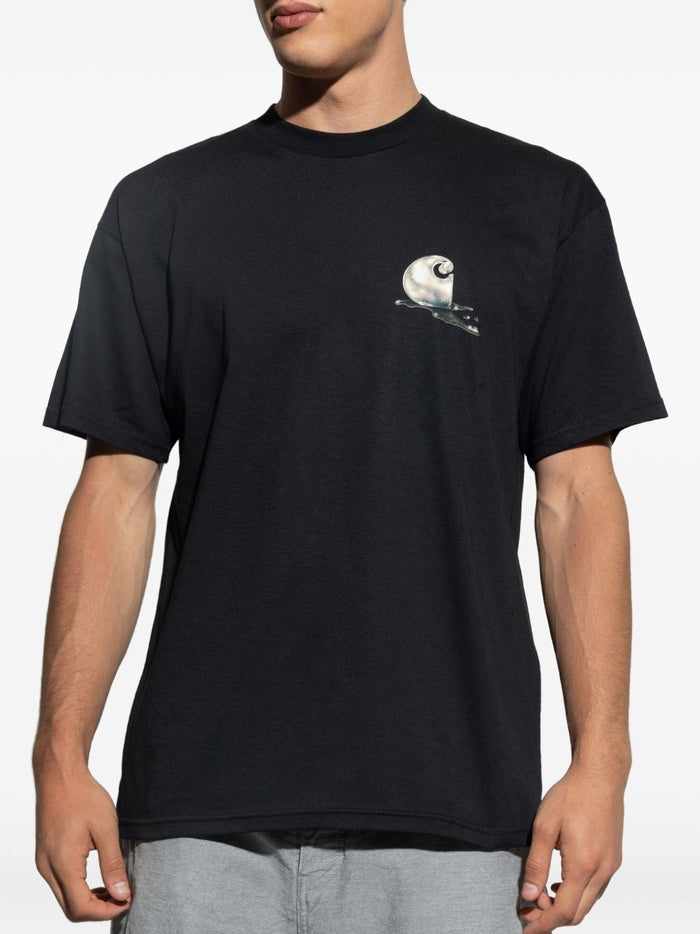 Carhartt Wip T-Shirt Schwarz Herren Cocktail 1