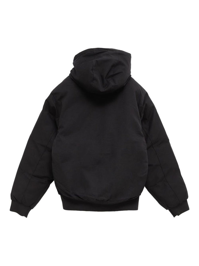 Carhartt Wip Giubbotto Nero Uomo Cappuccio 2