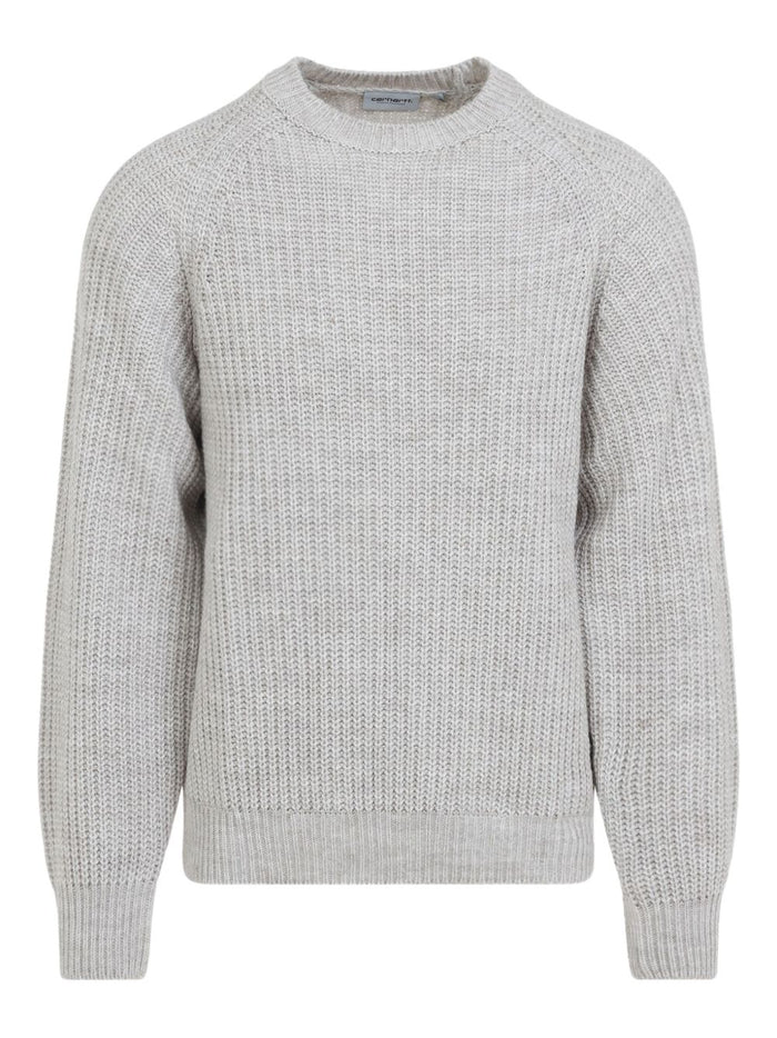 Carhartt Wip Herren Rippenpullover in Grau 1
