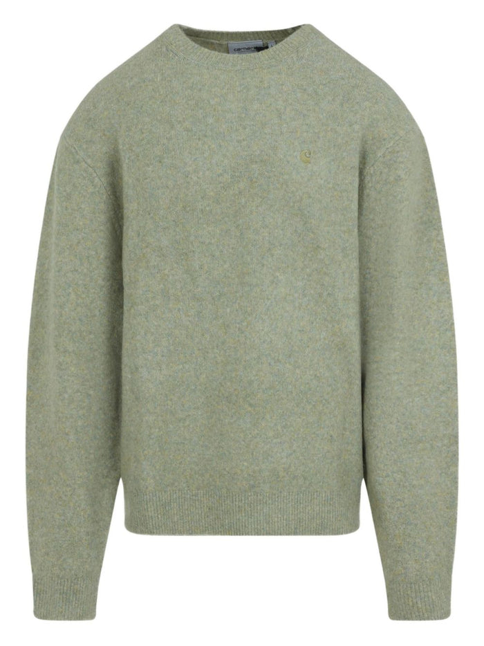 Carhartt Wip Maglia Verde Uomo Girocollo 1