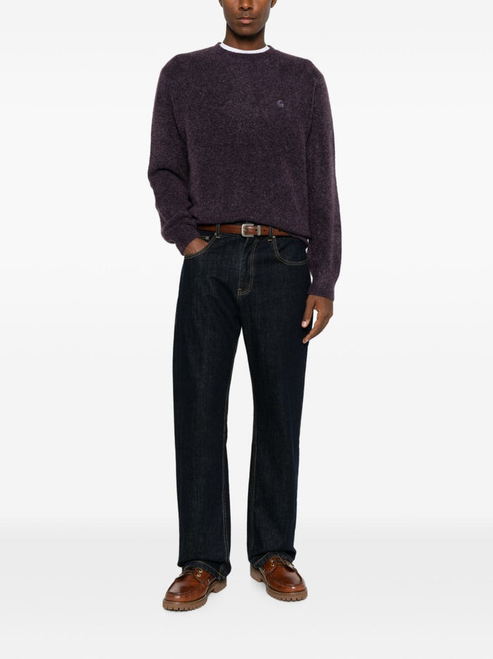 Carhartt Wip Felpa Viola Uomo 4