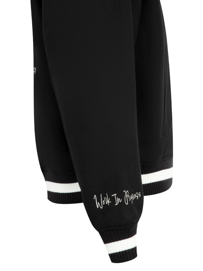 Carhartt Wip Giubbotto Nero Uomo World Class Varsity 3