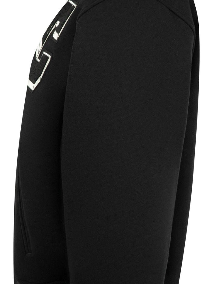 Carhartt Wip Giubbotto Nero Uomo World Class Varsity 4