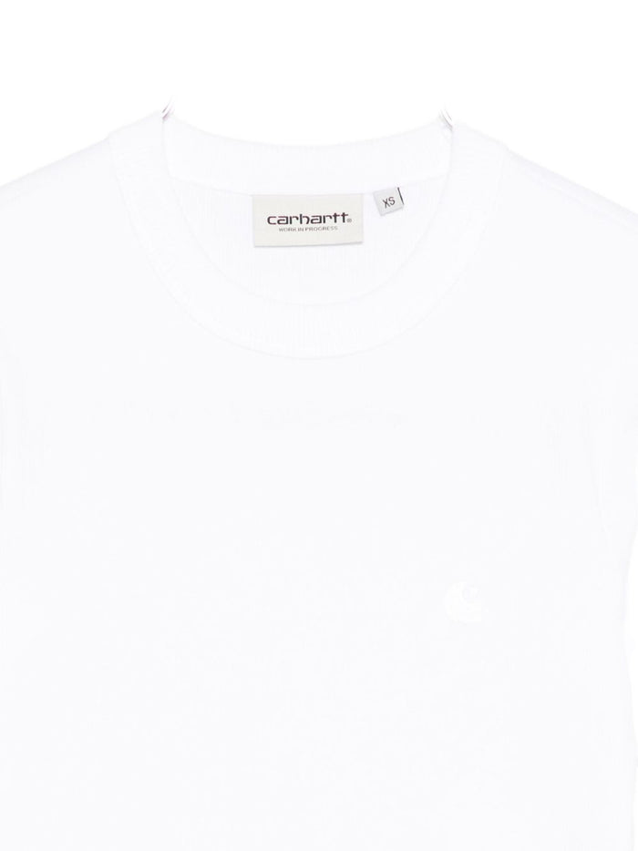 Carhartt Wip T-shirt Bianco Donna 2