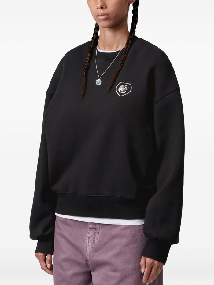 Carhartt Wip Felpa Nero Donna 2