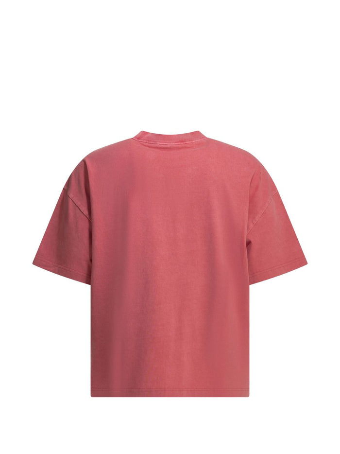 Carhartt Wip T-shirt Benton Uomo Rosa 2