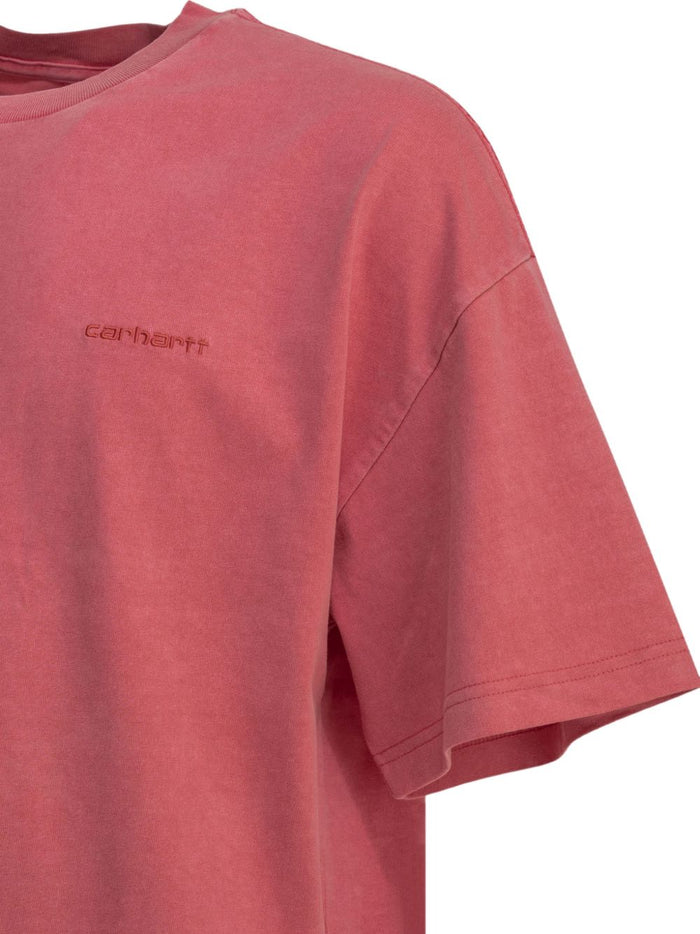Carhartt Wip T-shirt Benton Uomo Rosa 4