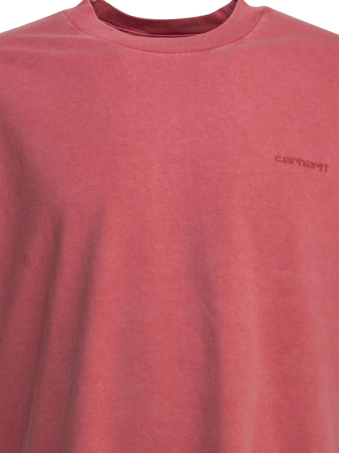 Carhartt Wip T-shirt Benton Uomo Rosa 6