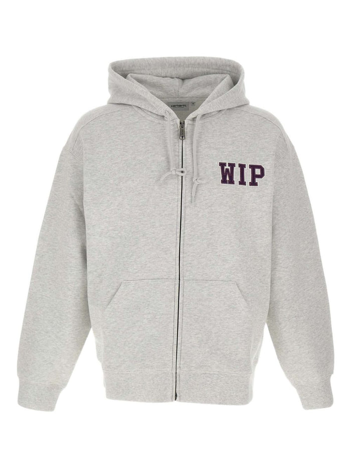 Carhartt Wip Felpa Grigio Uomo Hooded Mini WIP 1