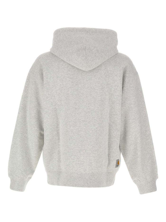 Carhartt Wip Felpa Grigio Uomo Hooded Mini WIP 2