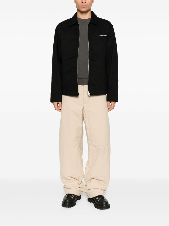 Carhartt Wip Giubbotto Nero Uomo Chiusura Cerniera 2