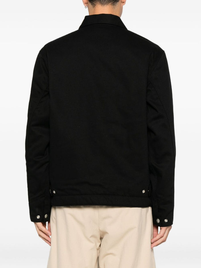 Carhartt Wip Giubbotto Nero Uomo Chiusura Cerniera 3