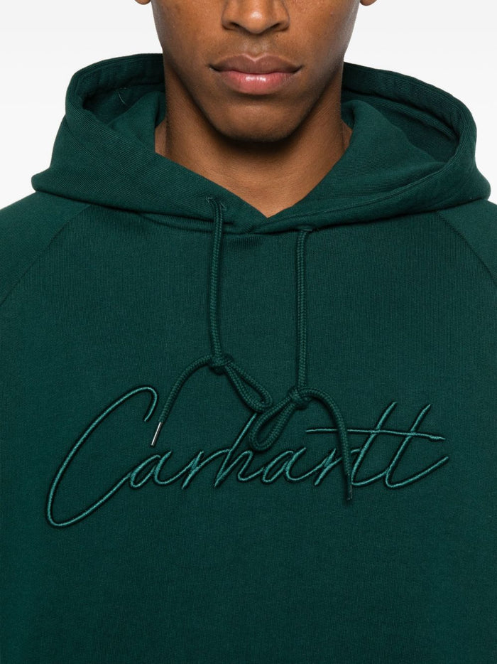 Carhartt Wip Signature Herren Sweatshirt in grün 4