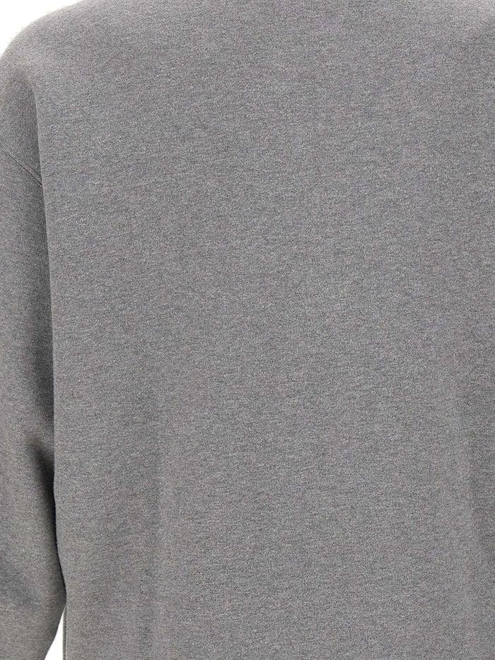 Carhartt Wip Felpa Grigio Uomo Girocollo con Logo 4